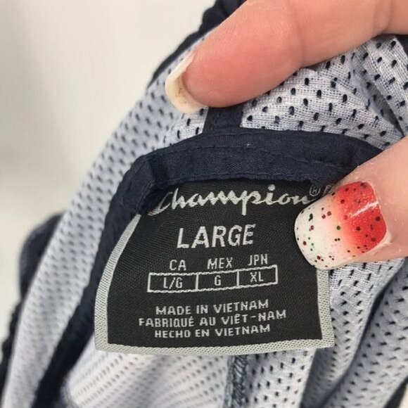 Champion Women's Nylon Warm-up Jacket Size Large - Picture 4 of 12